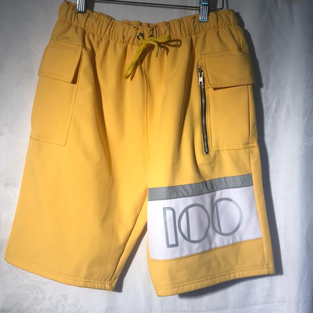 SIMPLY 100 NYLON SHORTS (FLEECE LINED) NWOT